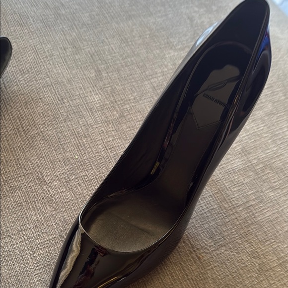 Brian Atwood Black Patent Leather Heels - Picture 8 of 11